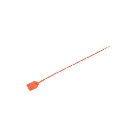 Cambridge Security Seals Adjustable Plastic Truck Seal 15L Orange 100/Pack HPT13270